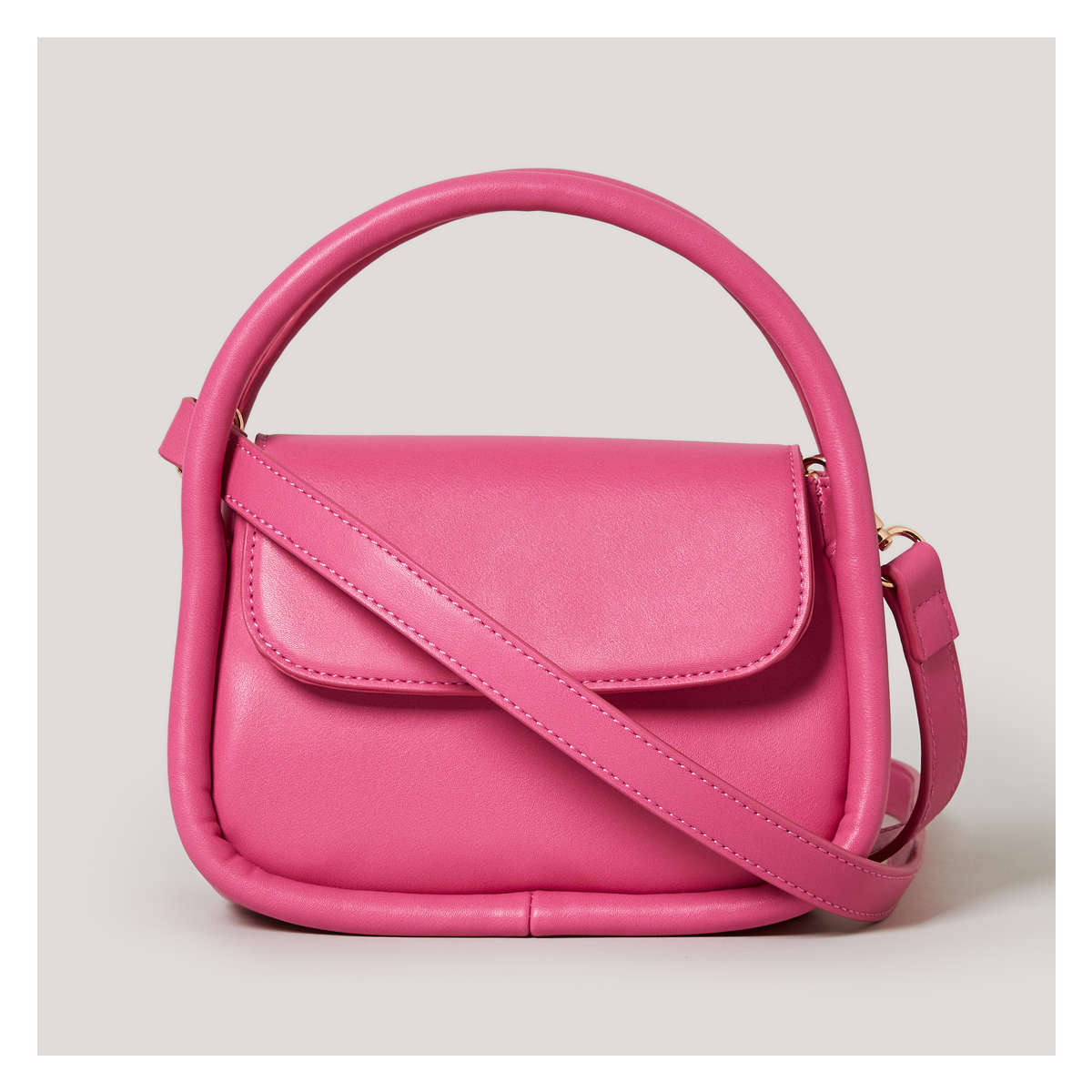 Neon pink small clearance bag